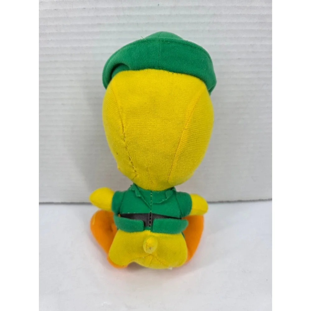 Vintage Tweety Bird Plush Toy‎ Green Hat Outfit Stuffed Animal Kids - Picture 2 of 5